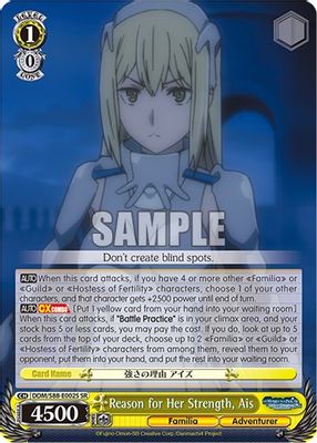 Reason for Her Strength, Ais (SR)