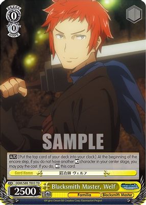 Blacksmith Master, Welf