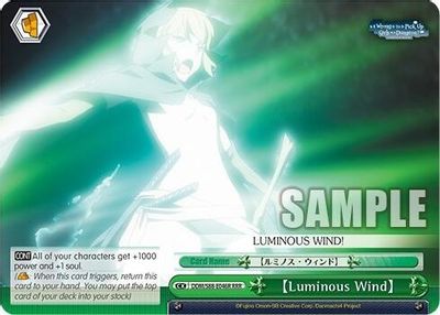 [Luminous Wind] (RRR)