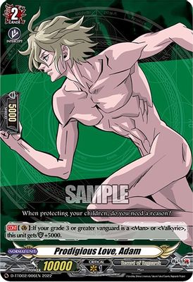 Prodigious Love, Adam