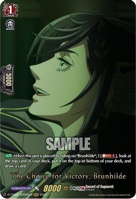 The Choice for Victory, Brunhilde (RGR)