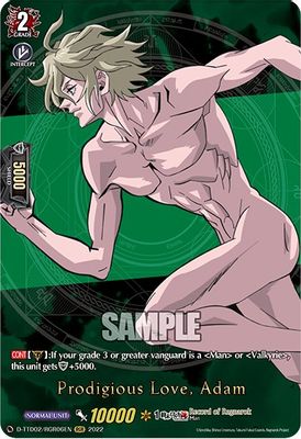 Prodigious Love, Adam (RGR)