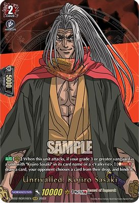 Unrivalled, Kojiro Sasaki (RGR)