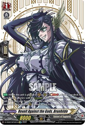 Revolt Against the Gods, Brunhilde (SP)