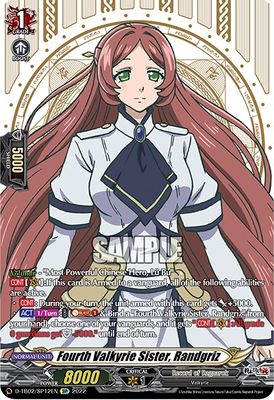 Fourth Valkyrie Sister, Randgriz (SP)