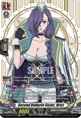Second Valkyrie Sister, Hrist (SP)