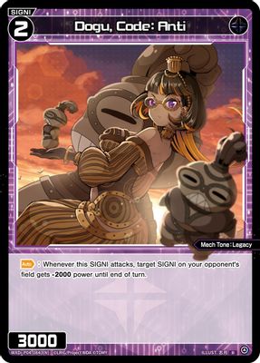 Dogu, Code: Anti
