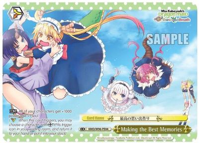 Making the Best Memories (Alternate Art Promo)