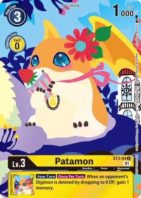 Patamon (Tamer's Card Set 2 Floral Fun)