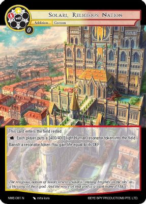 Solari, Religious Nation