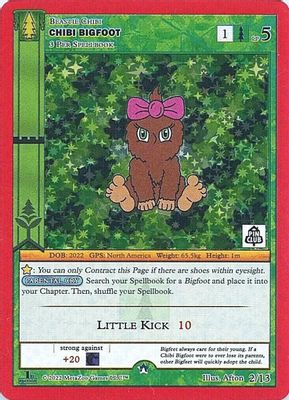 Chibi Bigfoot (Pin Club Wilderness Mystery Collection)