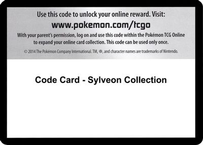 Code Card - Sylveon Collection