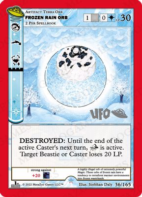 Frozen Rain Orb