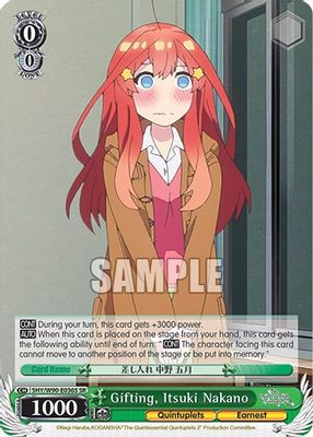 Gifting, Itsuki Nakano (SR)