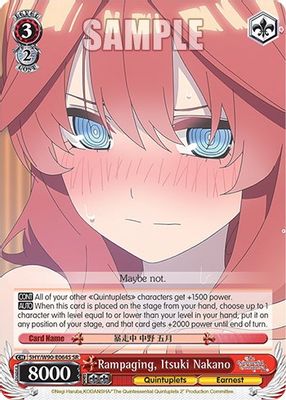 Rampaging, Itsuki Nakano (SR)