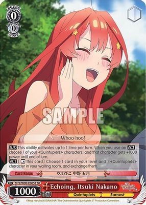 Echoing, Itsuki Nakano (SR)