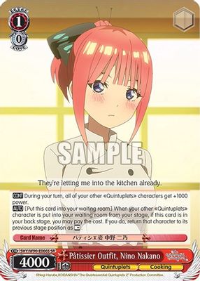 Patissier Outfit, Nino Nakano (SR)