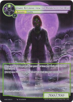 Zombie Returning from the Paramita of the Dead (Full Art)