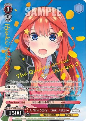 A New Story, Itsuki Nakano (Foil)