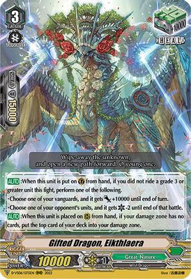 Gifted Dragon, Eikthlaera