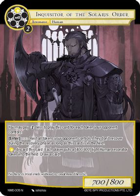 Inquisitor of the Solaris Order