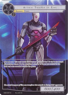 Attack Trooper of Eins (Full Art)