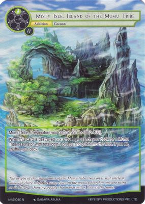 Misty Isle, Island of the Mumu Tribe (Full Art)