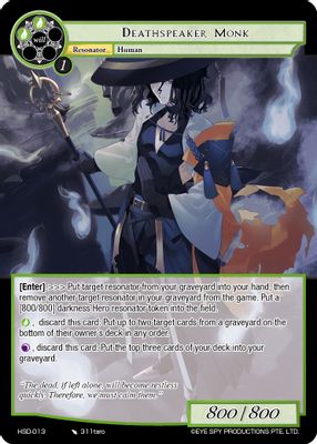 Deathspeaker Monk
