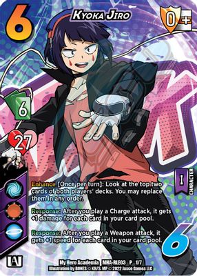Kyoka Jiro (Regional License Exam 2022)