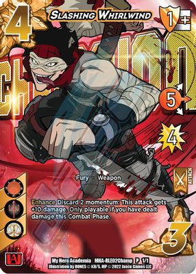 Slashing Whirlwind (Regional License Exam 2022 Champion)