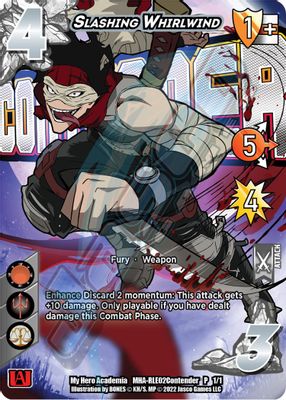 Slashing Whirlwind (Regional License Exam 2022 Contender)