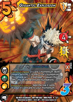 Gigantic Explosion (Provisional Showdown 3)