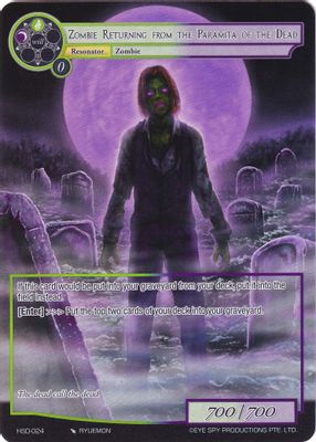 Zombie Returning from the Paramita of the Dead (Full Art)