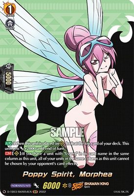 Poppy spirit, Morphea (SKR)