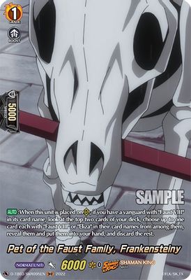 Pet of the Faust Family, Frankensteiny (SKR)