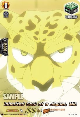 Inherited Soul of a Jaguar, Mic (SKR)