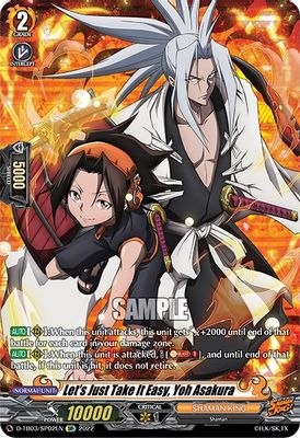 Let's Just Take It Easy, Yoh Asakura (SP)