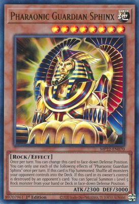 Pharaonic Guardian Sphinx