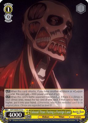 Colossal Titan: Facing a Foreign Land