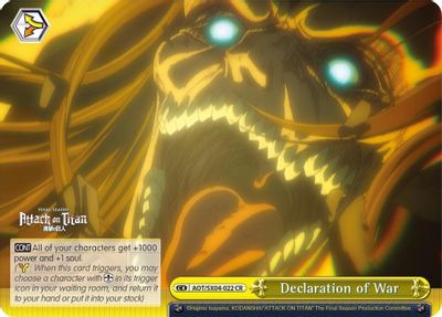 Declaration of War