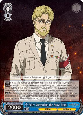 Zeke: Succeeding the Beast Titan