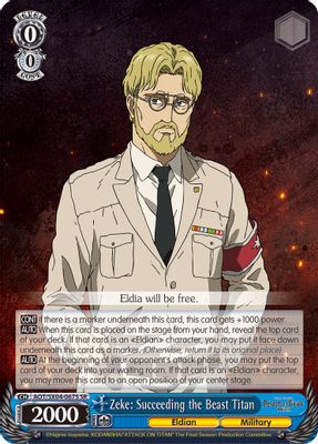 Zeke: Succeeding the Beast Titan (SR)