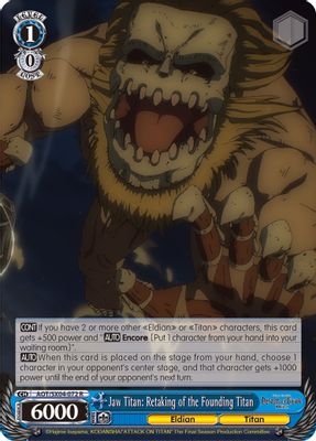 Jaw Titan: Retaking of the Founding Titan