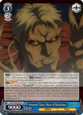 Armored Titan: Show of Resistance