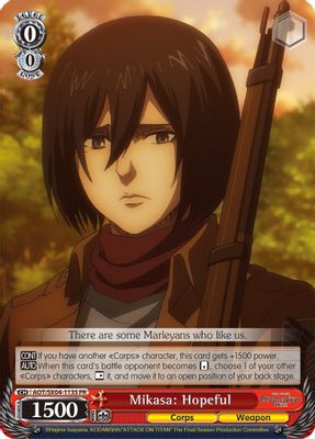 Mikasa: Hopeful (Foil)
