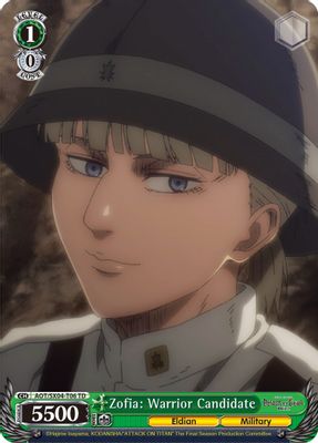 Zofia: Warrior Candidate