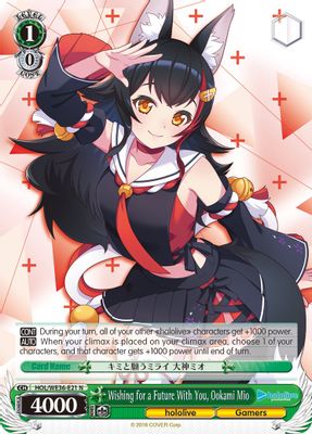 Wishing for a Future With You, Ookami Mio