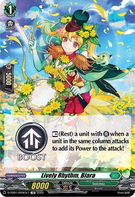 Lively Rhythm, Biara (Tutorial Card)