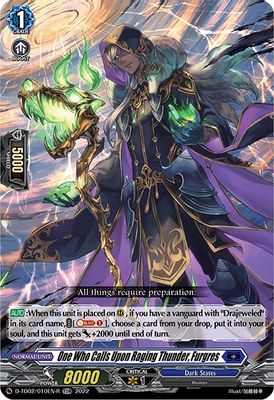 One Who Calls Upon Raging Thunder, Furgres (Foil)