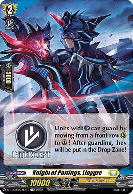 Knight of Partings, Lloygre (Tutorial Card)